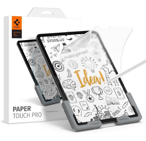 Pelicula Orig Spigen iPad 12,9  2018 A 2021 Paper Touch Pro 