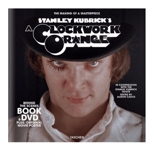 Imagen 1 de 6 de Stanley Kubricks A Clockwork Orange Set Libro Y Dvd