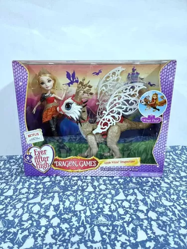 Ever After High Apple White Dragonrider 