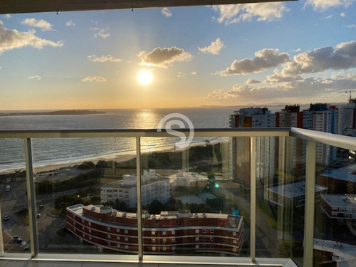Apartamento En Alquiler, Mansa, Punta Del Este, 2 Dormitorios.- Ref: 3491