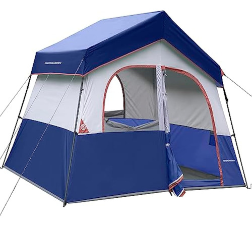 Hikergarden 6 Person Camping Tent - Portable Easy