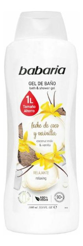 Gel Ducha Babaria Leche De Coco X1 L