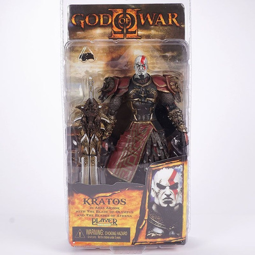 Figura De Acción Neca God Of War Kratos (boca Cerrada) Model