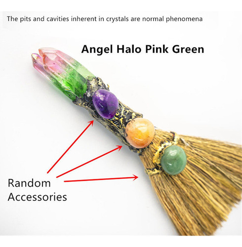 Mini Broom Craft Broom Bitch Witch Wizard Multi Color A