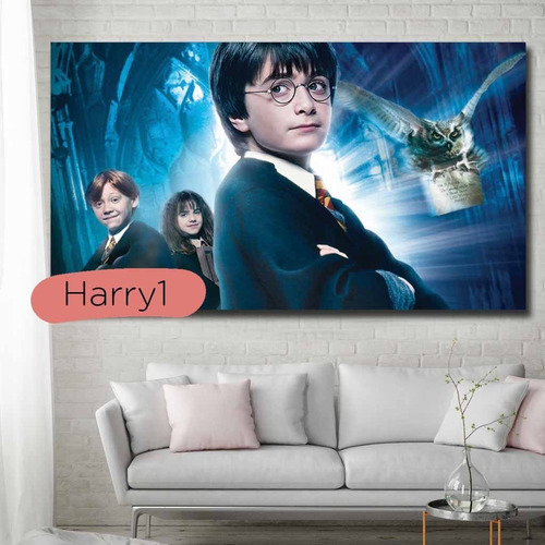 Imagen 4 de 10 de Cuadros Harry Potter 120x70 Varios Diseños Tela Canvas