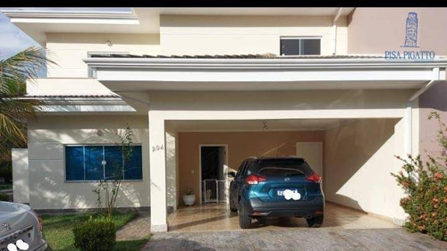 Imagem 1 de 13 de Casa À Venda, 295 M² Por R$ 1.200.000,00 - Condomínio Campos Do Conde 1 - Paulínia/sp - Ca2401