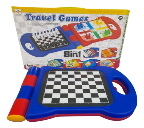 Juego De Viaje 8 En 1 / Juegos De Mesa Para Viajes