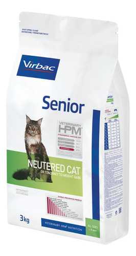 Hpm Virbac Senior Neutered Cat 3 Kg