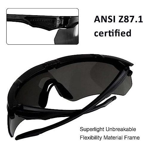 Gafas Tácticas 3 Intercambiables, Protección Uv400 ...