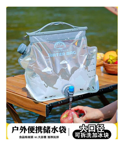 A Bolsa De Agua Gran Capacidad Para Exteriores Portátil