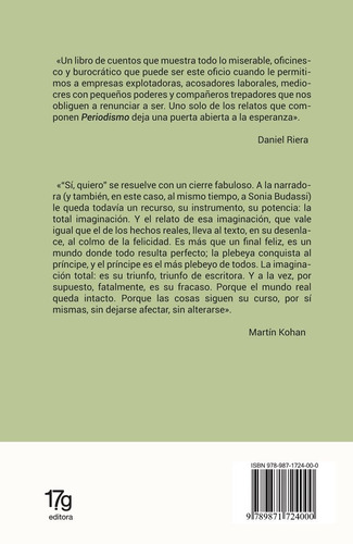 Sonia Budassi: Periodismo