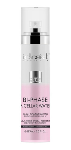 Bi-phase Micellar Water Idraet Agua Micelar 195ml