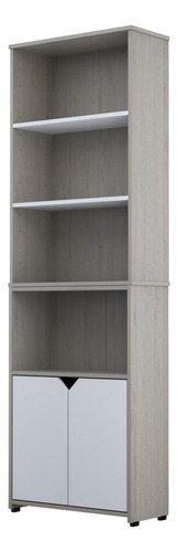 Biblioteca Be15604 Chantilli/blanco Inval Color Gris