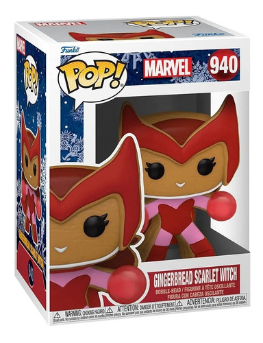 Funko Pop Marvel Gingerbread Scarlet Witch