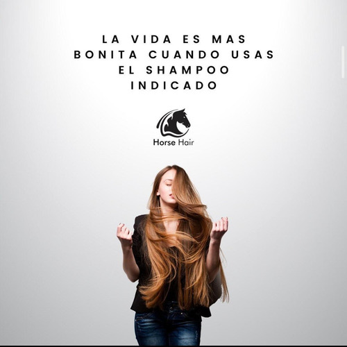 Kit Shampoo Y Acondicionador Horse Hair Uso Humano