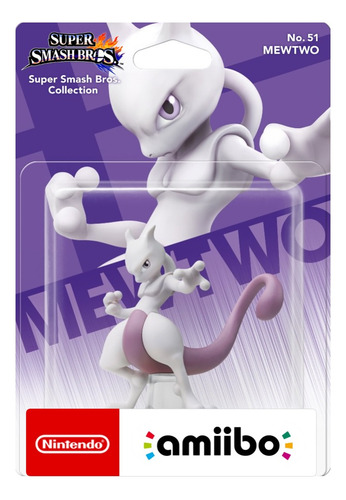 Amiibo Mewtwo Super Smash Bros Nintendo Switch Nuevo