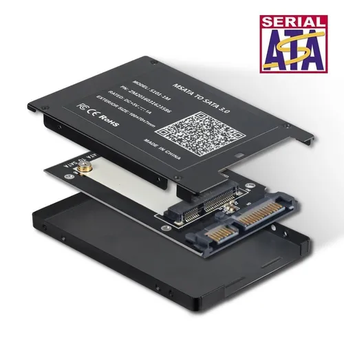 Adaptador Discos Msata A Sata 3 Ssd 2.5 Pulgadas 31.099