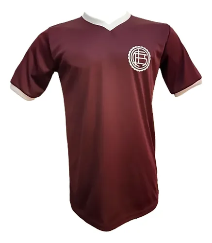 Camiseta Granate Homenaje Lanús Número 14 Retro