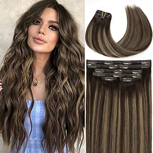 Loxxy Extensiones De Pelo Humano Glam Clip Sin Pn8qy