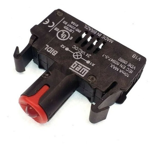 Bloque De Iluminacion 24vac Vcd Rojo (obsoleto) - 10186495