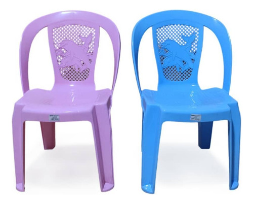 Silla Plástica Infantil Para Niños 