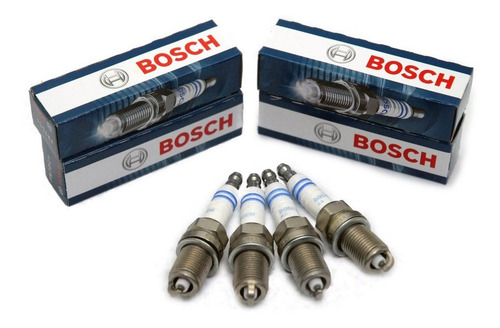 Imagen 3 de 8 de Kit Cables Bosch + Bujias Bosch Vw Gol Trend / Suran / Fox