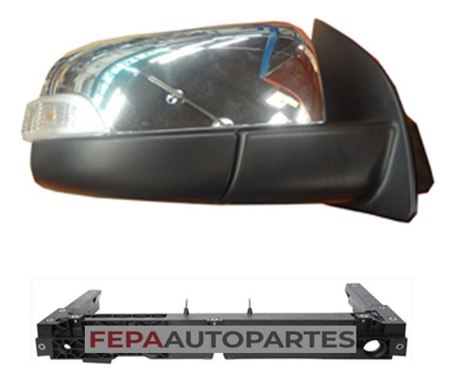 Cacha Espejo Exterior Ford Ranger 13/1 Electrico Cromado Xlt