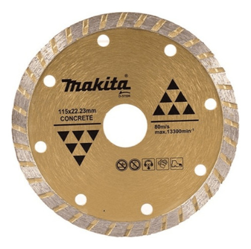 Disco Diamante Rin Turbo Makita 4 1/2'' D-37596 S