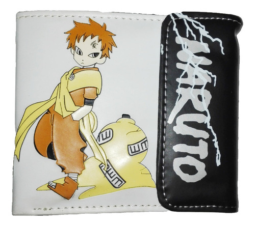 Billetera 2 Cuerpos Anime Naruto Gaara Chibi Hombre 11cm