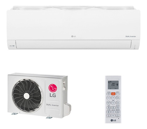Ar-condicionado Split Inverter 12000btus LG Compact S3-w12ja Cor Branco 220v