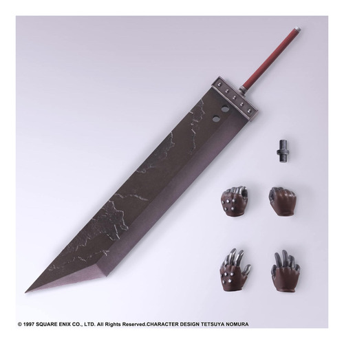 Final Fantasy Vii: Cloud Strife Trae Figura De Acción