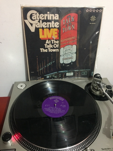 Caternia Valente - Live At The Talk Of Town - Vinyl 12 Lp (Usado)