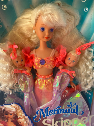 Barbie Skipper Sirena Con Gemelos (Usado)