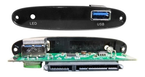 Imagen 6 de 8 de Carry Disk Nisuta Nsgasa253 Azul Disco Sata 2,5 Usb 3.0 F