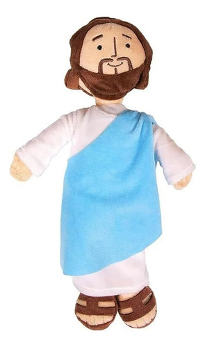 Boneca Clássica Religiosa De Cristo Salvador De 13 Polegadas