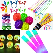 Comprar Cotillón Luminoso- Flúo Pack 50 Personas 149 Artículos