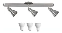 Comprar Aplique Techo Pared 3 Luces Platil Con Leds - Promo Candil
