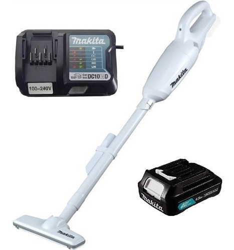 Imagem 1 de 5 de Aspirador De Pó Makita Cl106 Com Bateria E Carregador