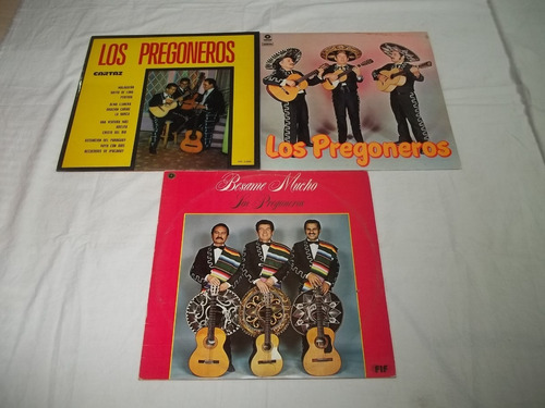 Lp Vinil - Los Pregoneros - 3 Discos