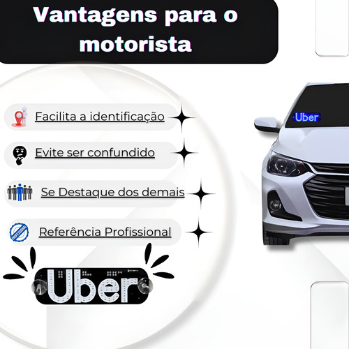 Lâmpada Hg Usb Luz De Placa Led Uber- Hg-uber-5v