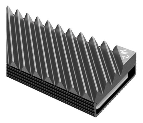 Disipador De Calor De Estado Sólido M2 2280 Ssd Con Gris