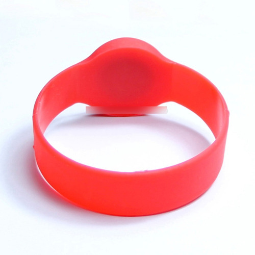 Pulsera Silicona Rfid 125khz Tk4100 Sumergible Roja Itytarg