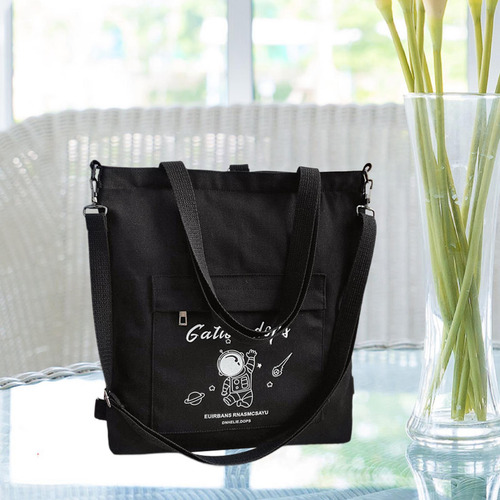 Bolso De Mano De Lona Para Hombres Y Mujeres, Bolso De Gran