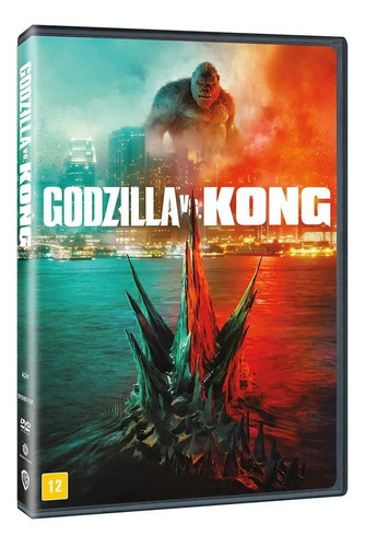 Dvd Godzilla Vs Kong - Filme 2021 Original Lacrado