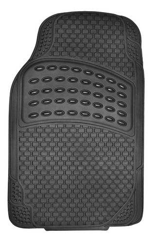 Juego De Tapetes Automotrices Universal Hule Grueso Negro