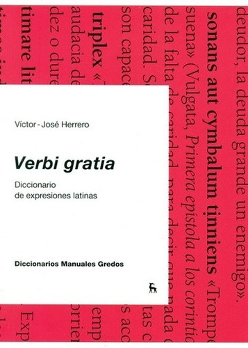 Verbi Gratia - Herrero, Victor-jose