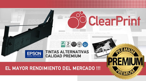 Cinta Epson Lq 2190 Lote X 10ud Garantía Y El Mejor Precio