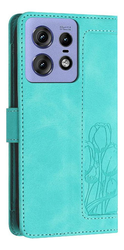 Funda Tipo Cartera For Motorola Edge 50 Pro Correa De Pu