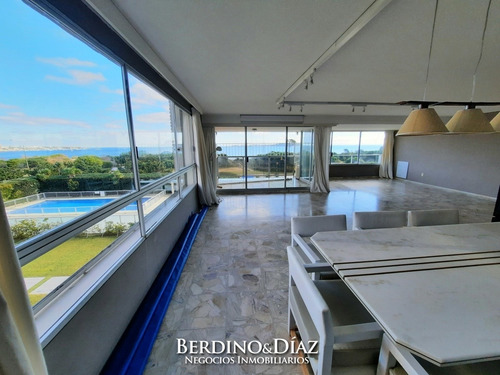 Imagen 6 de 20 de Apartamento Frente Al Mar En Playa Mansa De Punta Del Este- Ref: 1007