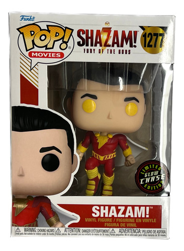 Funko Pop Shazam! Chase Brilla 1277 Dc Comics Exclusivo Git